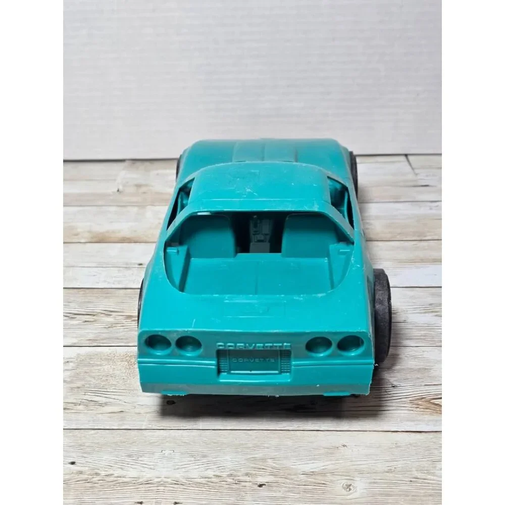 Vintage‎ 1980s Tootsie Toys Green Corvette Strombecker Corp Trac Masters USA